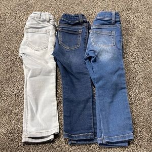 3 Girls Leggings Jeans 2T